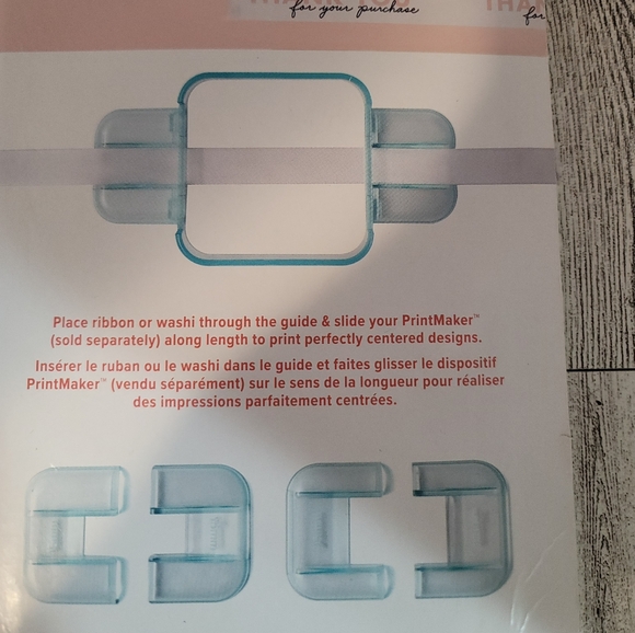 We R Memory Keepers Print Maker Ribbon & Washi Guide - Picture 6 of 7